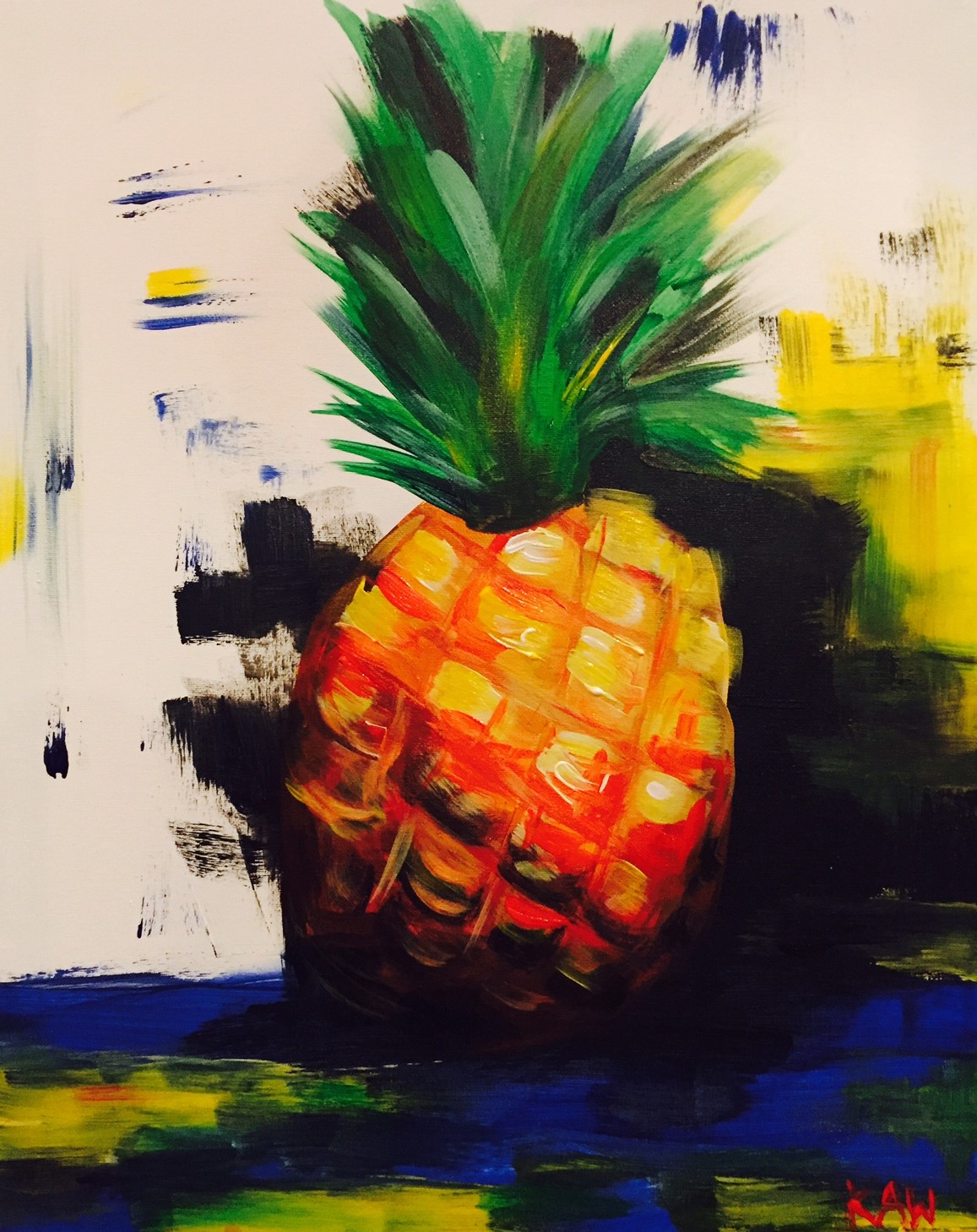 Pineapple Abstract